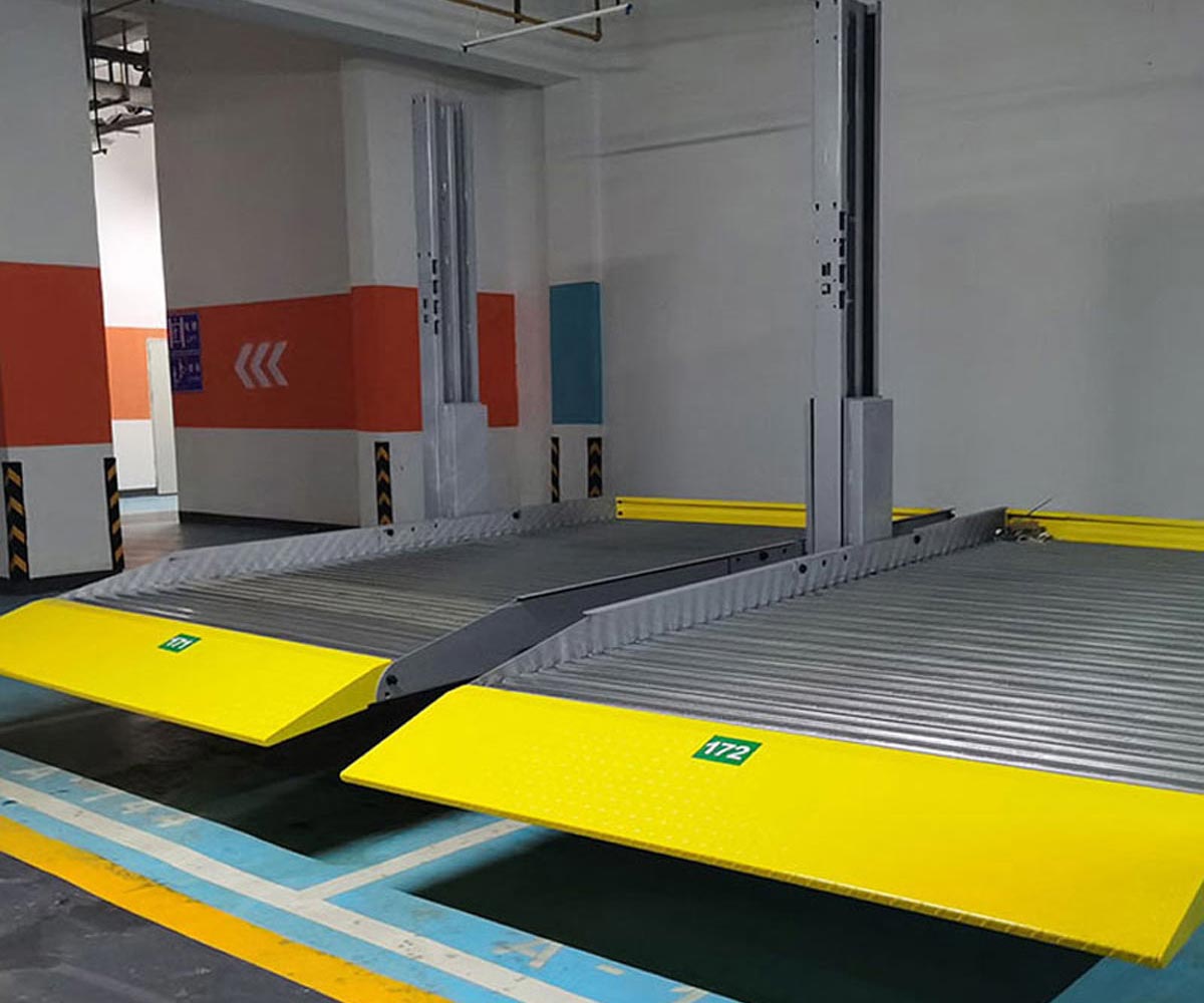 安居三層升降橫移式機(jī)械立體停車設(shè)備維保