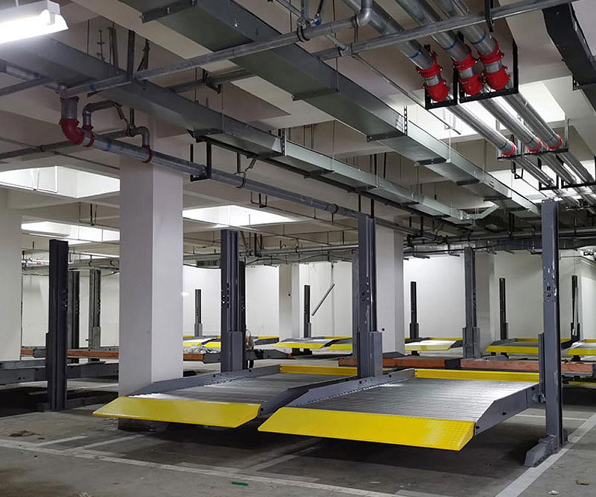 巴塘雙柱停車設備租用