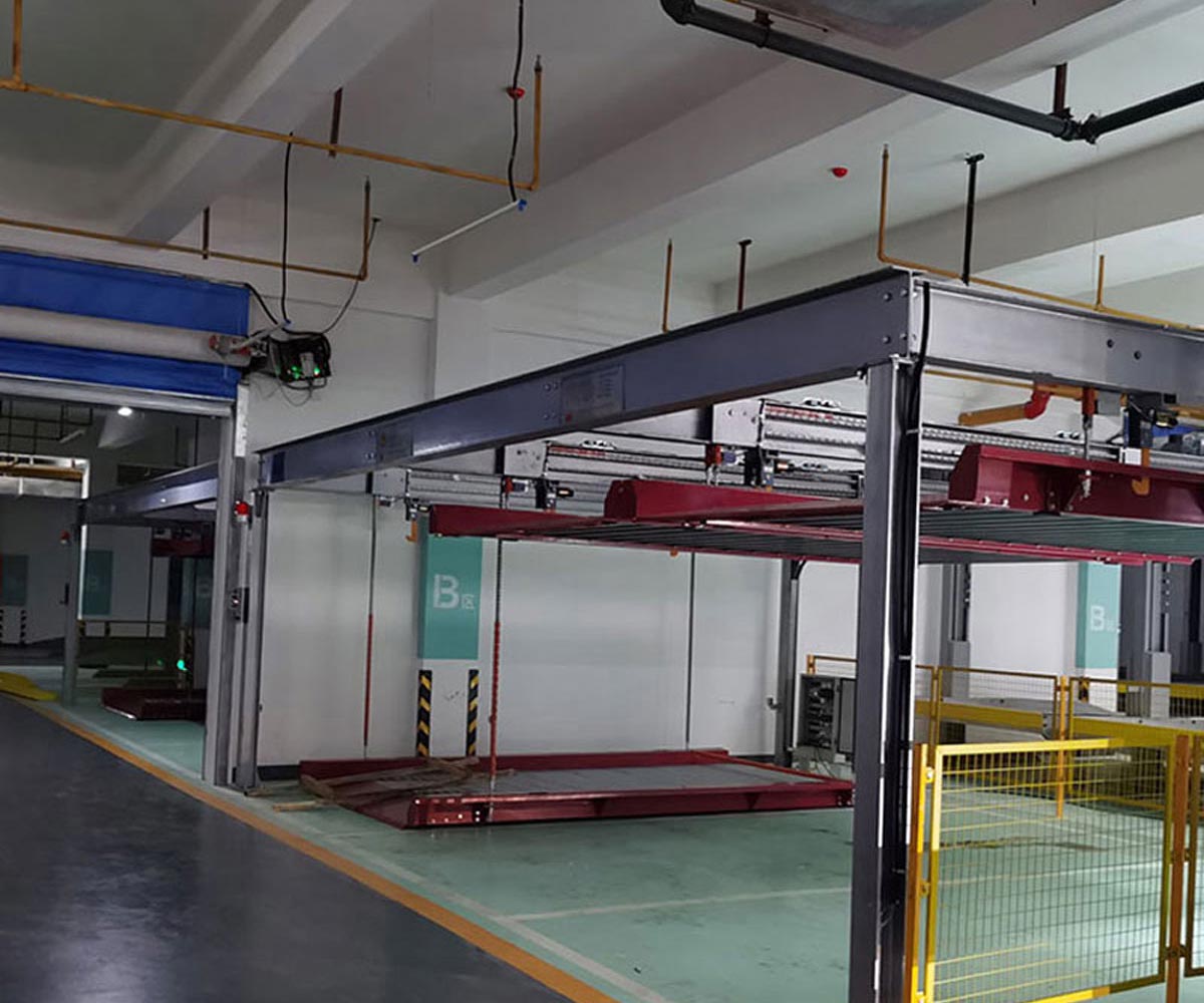 金川簡易升降類機械立體停車設(shè)備過驗收