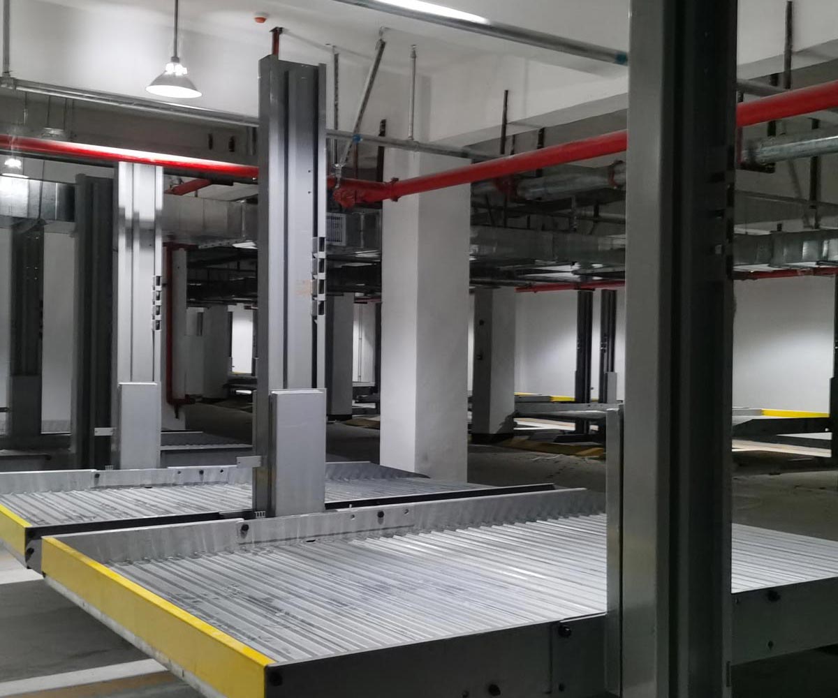 金川兩柱簡易升降機械停車位維保