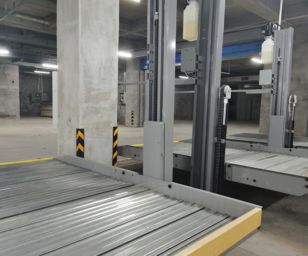 二層升降立體車庫停車設(shè)備過驗(yàn)收