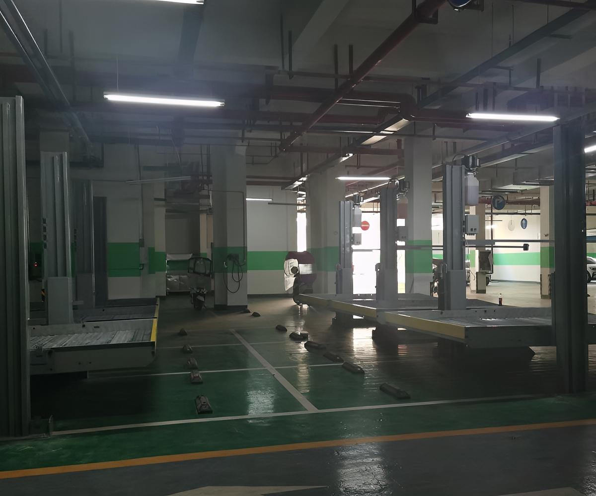 阿壩兩柱簡易升降機(jī)械式停車庫結(jié)構(gòu)拆解