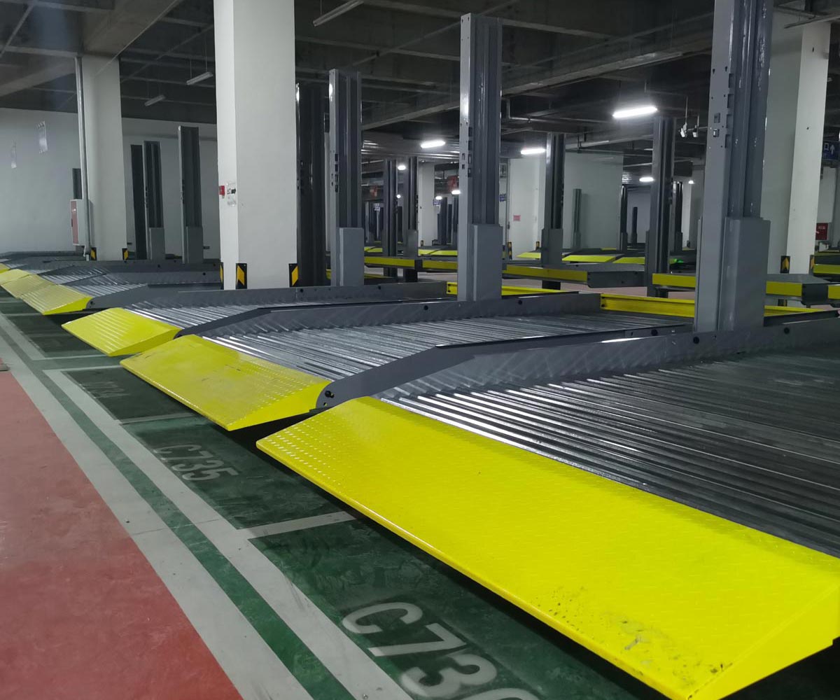 鎮(zhèn)寧立體車庫車位引導解決方案