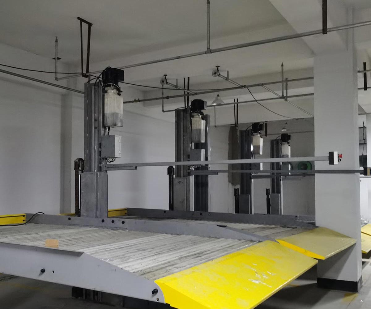 溫江冬季機械立體車庫升降平臺的使用注意事項